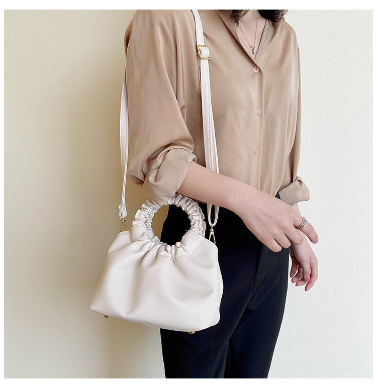women's small fashion square magnetic buckle handbag crossbody bag