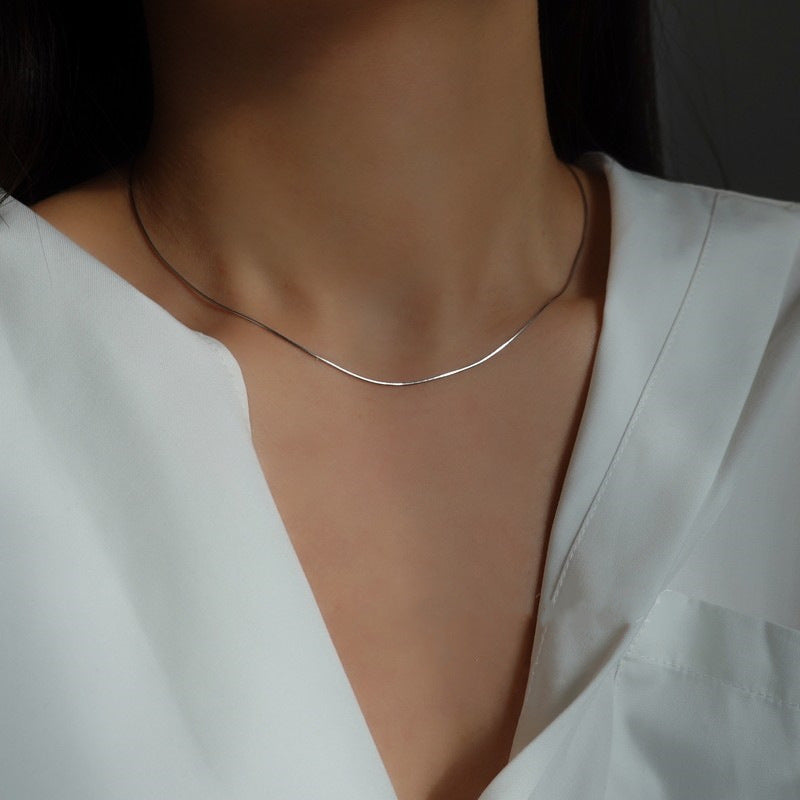 925 Sterling Silver Polishing Necklace